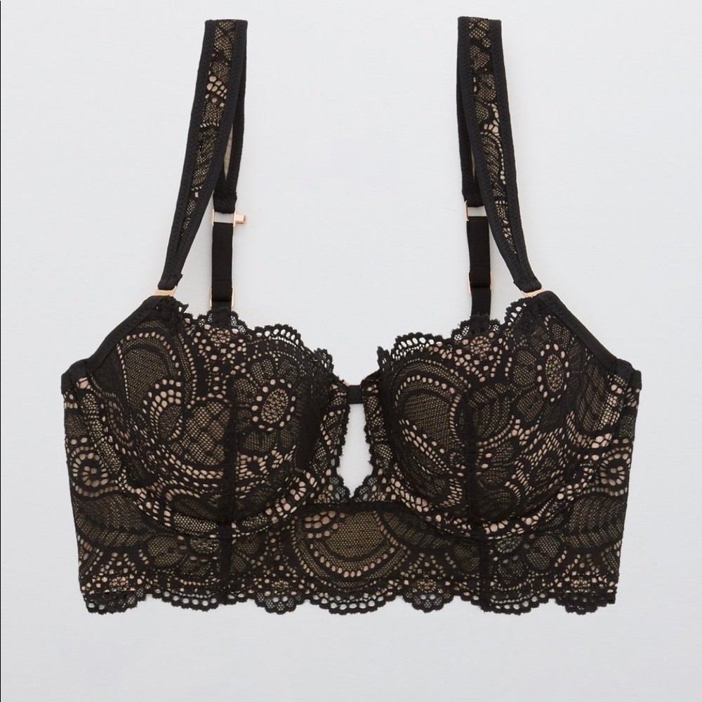 NWOT Aerie Real Power Balconette Lightly Lined Slumbar Patty Bra